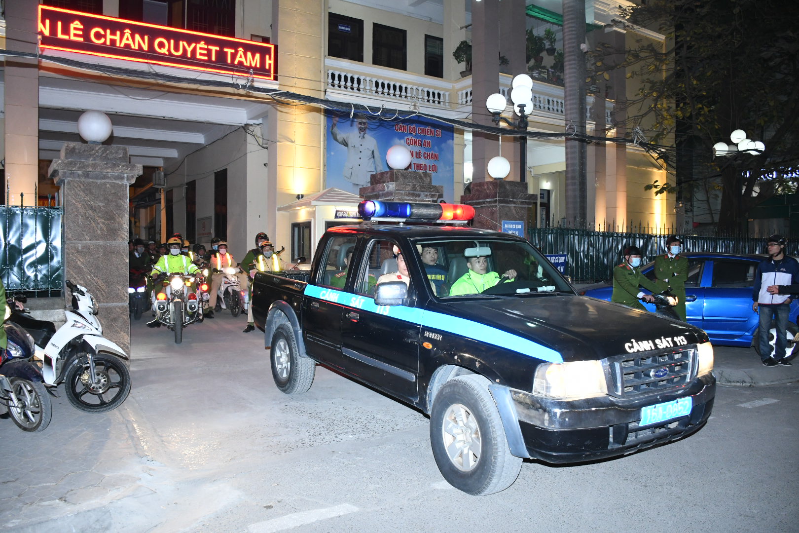 Công an quận Lê Chân: Ra quân bảo đảm an ninh trật tự Đại hội Đảng toàn quốc lần thứ XIII và Tết Nguyên đán Tân Sửu 2021
